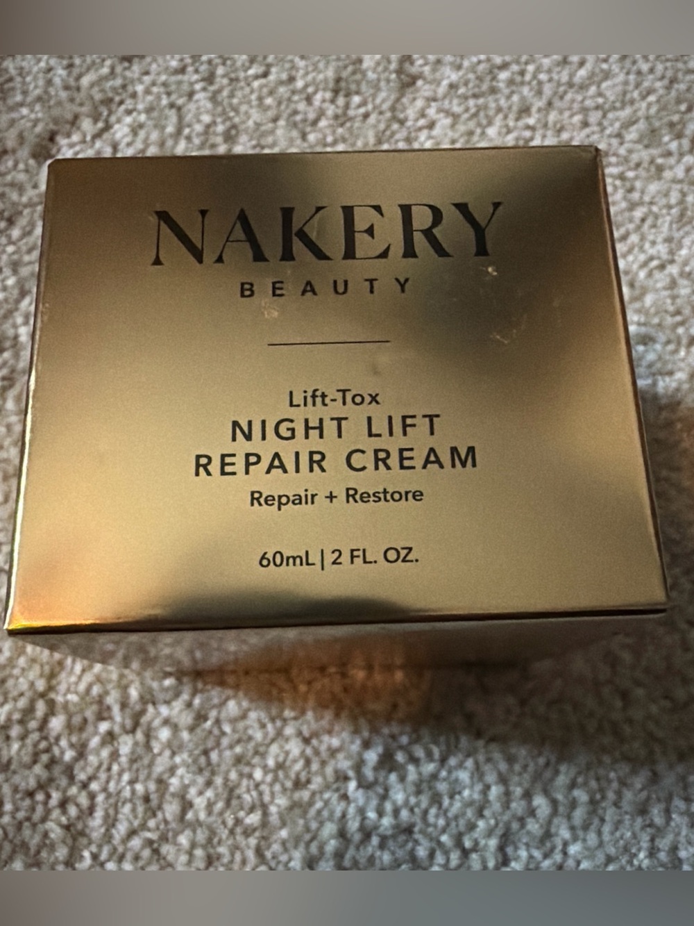 Nakery Beauty Lift-Tox Night Lift Repair Cream